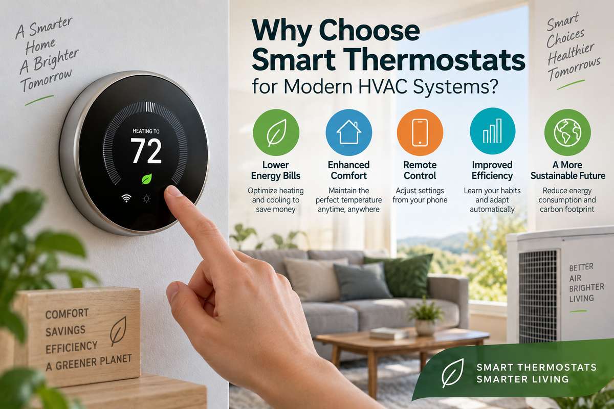Why Choose Smart Thermostats for Modern HVAC Systems?